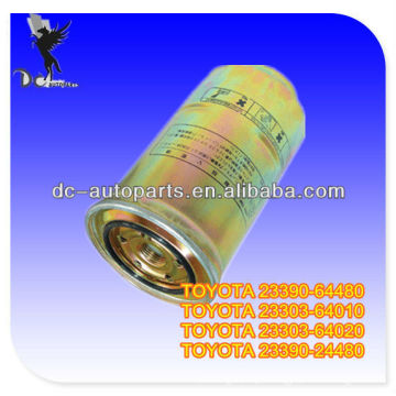 Toyota Filtro 23303-64010,23303-64020,23390-64480 Combustível Para Toyota CAMRY, COROLLA, PICKUP, TOYOTA FORKLIFTS, MOTOR DIESIEL TOYOAT